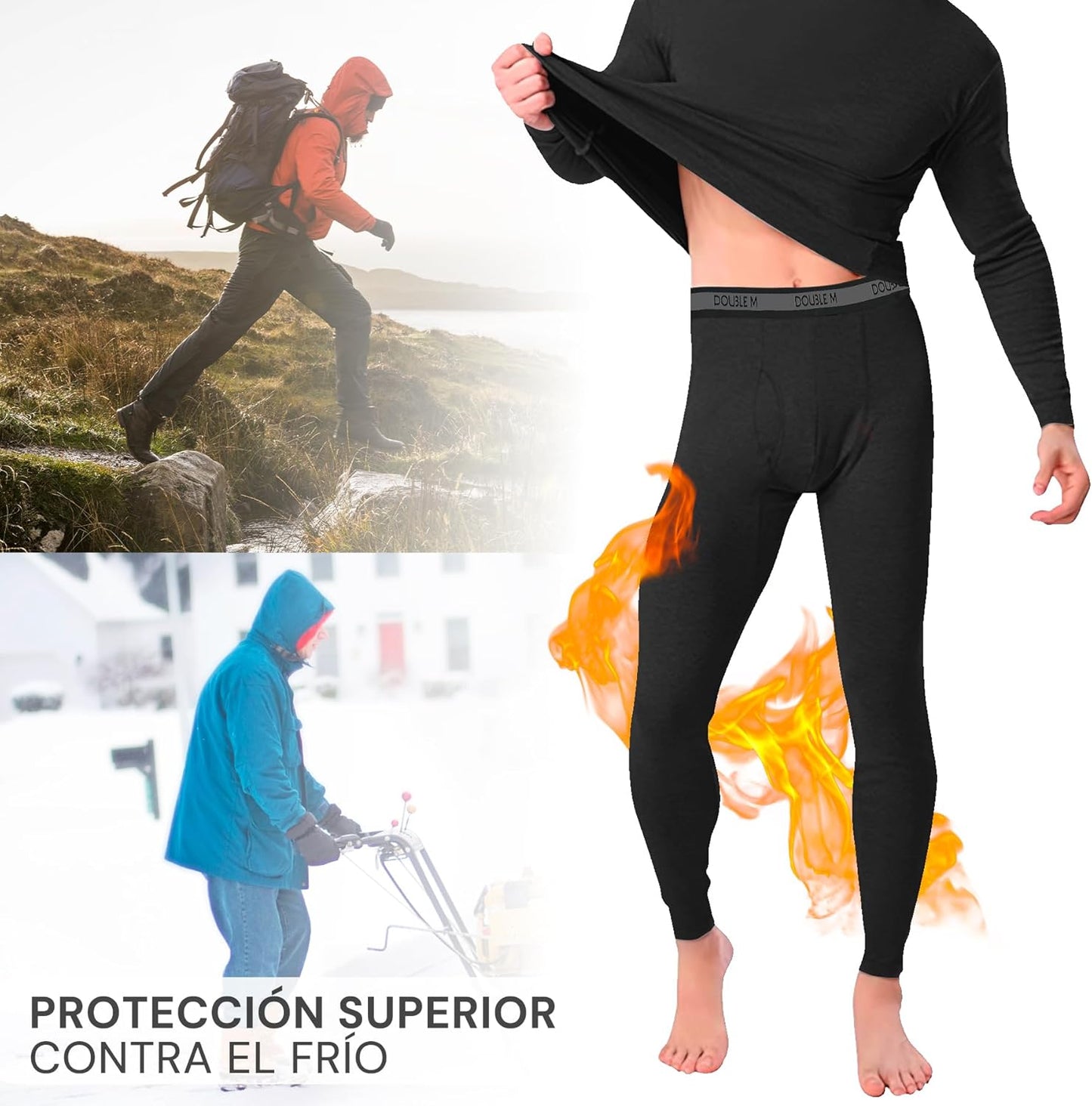 Pantalón Calentador Térmico Para Caballeros