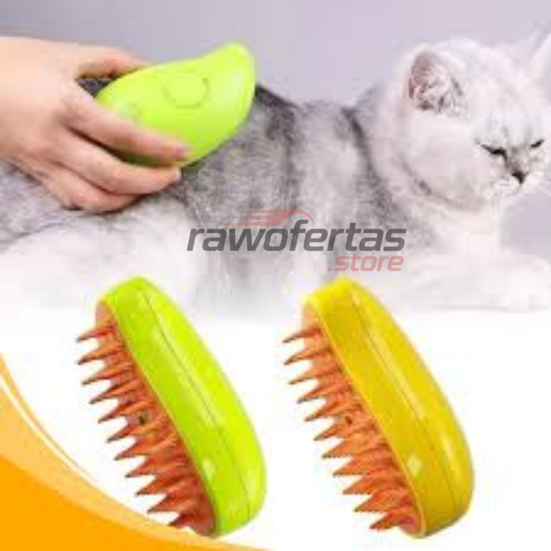 CEPILLO DE VAPOR PREMIUM 3 EN 1 PARA MASCOTA